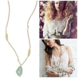 Chloe + Isabel Aventurine Long Necklace
